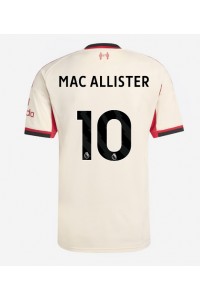 Liverpool Alexis Mac Allister #10 Voetbaltruitje Uit tenue 2025-26 Korte Mouw